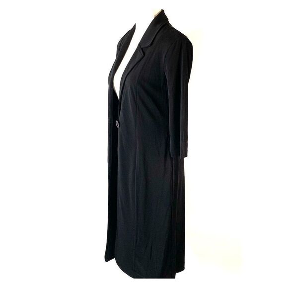Spiegel Black Trench Blazer XSMALL - Picture 4 of 14